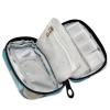 Mnsruu Pill Case with Geometric Dot Pattern and Travel Pouch view 2