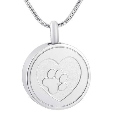 KBFDWEC Pet Memorial Jewelry for Holding Ashes, Dog/Cat Urn Ash Holder, Cremation Keepsake