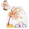 Autumn Yellow Tree Wheel Baby Car Seat Canopy, Stroller Cover, Shopping Cart Cover & Nursing Cover view 1
