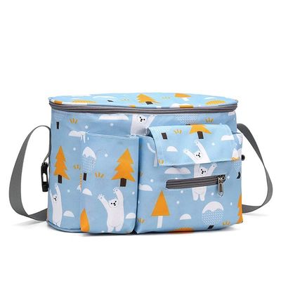 ZESLIV Baby Stroller Organizer Bag with Bottle and Cup Holders