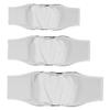 Washable Male Dog Diapers with Leak-Resistant Design, Black, M view 3