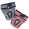 Washable Reusable Leakproof Female Dog Diapers, Adjustable Period Pants, Blue, S view 4