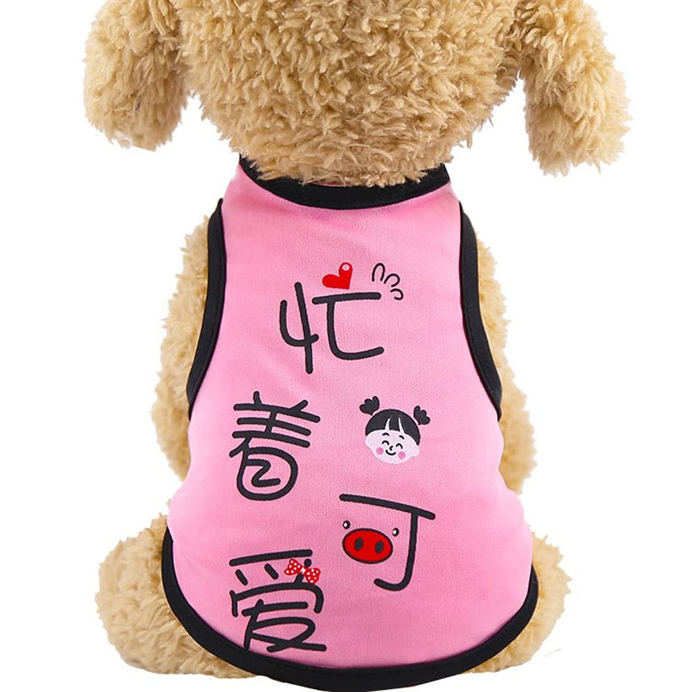 Abcsea Pet Shirt, Pink, XL
