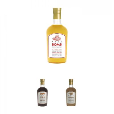 Jacopo Poli Kreme 17 Bomb 0.7 Liter + Kreme CIOK Cocoa Liqueur 0.7 Liter + Kreme Moka Crema al Caffe Coffee Liqueur 0.7 Liter