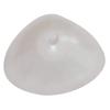 Transparent Silicone Triangle Breast Forms, Bra Inserts, 400 g Each view 1