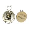 Vintage Antique Bronze ID Tags view 1