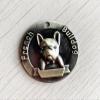 Vintage Antique Bronze ID Tags view 4