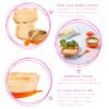 Tiny Dining Kids' Bamboo Suction Llama Dinner Set - Orange view 2