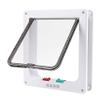 LIANYG 4-Way Plastic Pet Door, White, Size L view 1