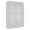 LIANYG Dog and Cat Flap with 4-Way Security Lock, ABS Plastic, Size L view 3