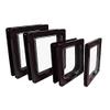 4-Way Lockable Cat Flap, ABS Plastic, Brown, Size L, 2 cm Thin view 1