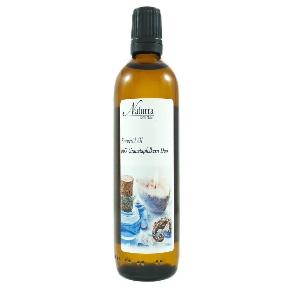 Naturra Organic Pomegranate Seed Oil DUO, 100 ml, with Organic Almond Oil