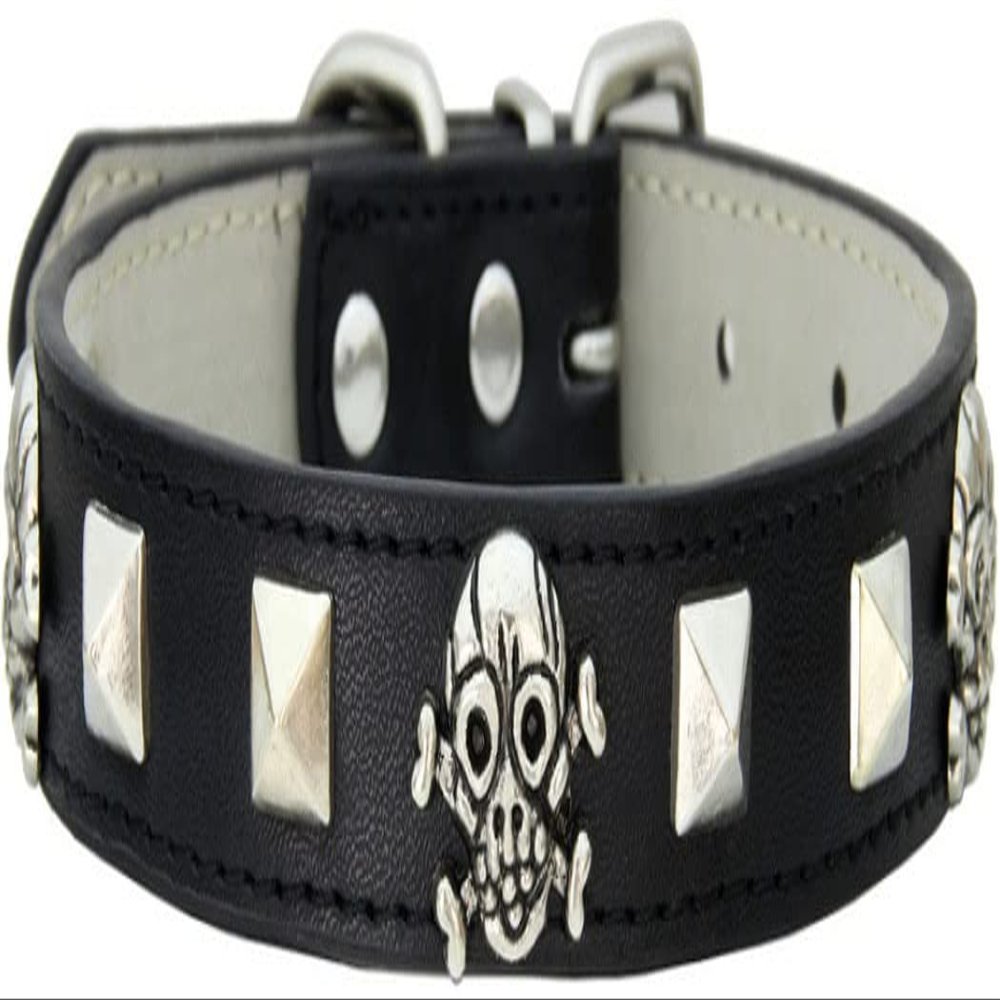 ZESLIV Dog Collar with Studs