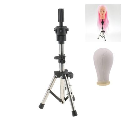 RH-HPC Mannequin Head with Human Hair and Stand Holder
