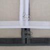 Cat Window Safety Net with Self-Adhesive Tape and Zipper, Washable and Tear-Resistant view 3