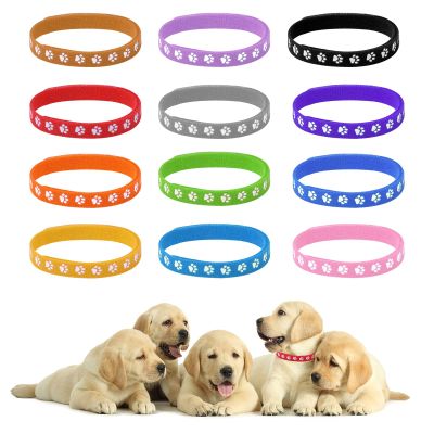 Jinlaili 12-Pack Puppy ID Collars