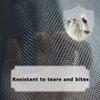 Washable Self-Adhesive Cat-Proof Window Screen with Zipper view 4
