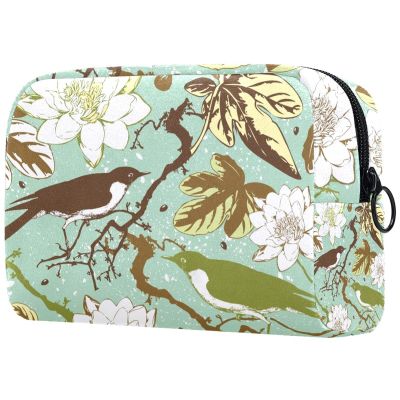 Red Dragon Makeup Bag, Portable Cosmetic Organizer, Toiletry Bag for Women, Multicolor 05, 18.5 x 7.5 x 13 cm