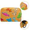 Art Marriage Skull Day of the Dead Makeup Bag, Multicolor 08 view 3