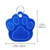 Uiopa 2-Pack Paw Dog Tags with Engraving view 2
