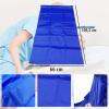 MESINURS Flat Bed Transfer Slide Sheet for Elderly People with Disabilities, Transfer and Mobility Aid for Wheelchairs and Beds, 109.2 cm L x 68.6 cm W (A) view 2