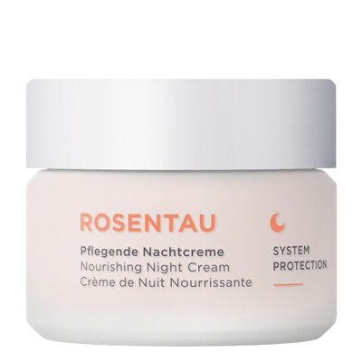 ANNEMARIE BÖRLIND ROSENTAU Nourishing Night Cream (50 ml) – Helps Counter Premature Skin Aging, Strengthens the Skin Barrier – Vegan