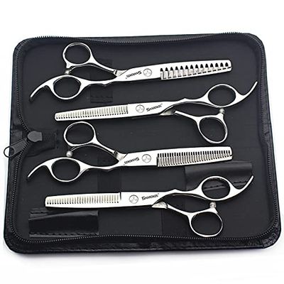 15.2 cm Professional Hairdressing Scissors Set with Thinning Shears