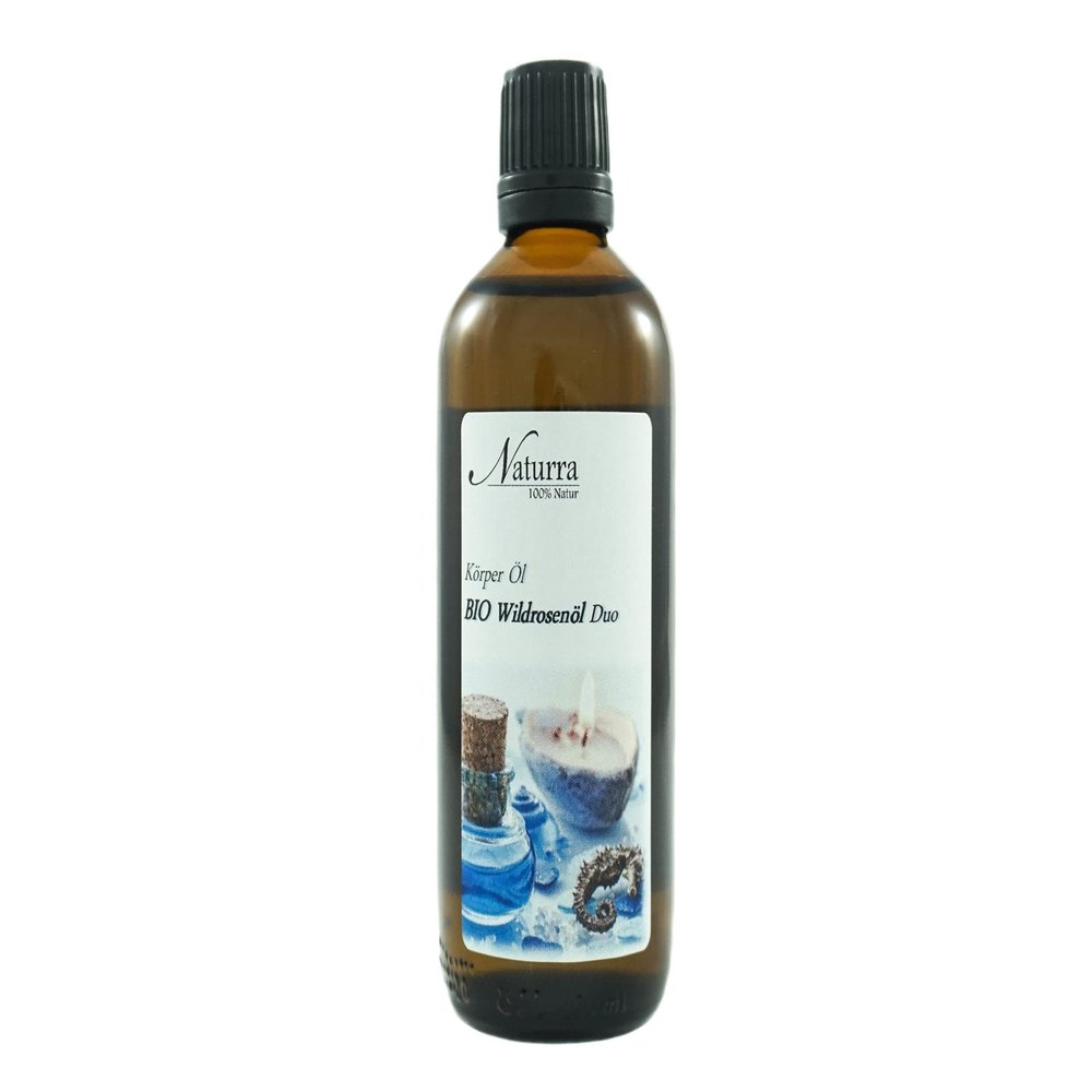 Naturra Organic Wild Rosehip Seed Oil DUO, 250 ml, with Organic Almond Oil