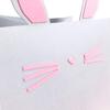 OYHOMO Kids' Felt Storage Basket with Bunny Design, Foldable Toy Bin with Handles view 4