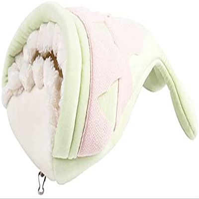 LSDRALOBBEB Bird Nest Cage, Winter-Warm Cotton Nest for Small Pets, Green