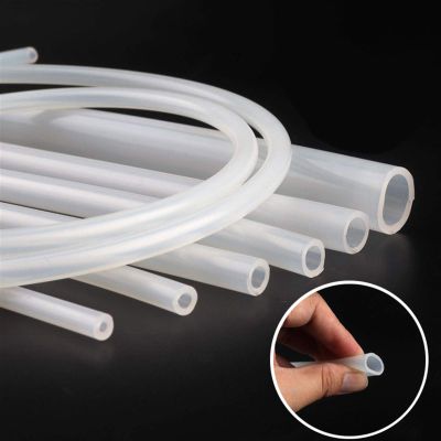 Pangyoo PYouo Flexible Silicone Tube, 1 m, 3 x 8 mm, Transparent