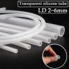 Pangyoo PYouo Flexible Silicone Tube, 1 m, 3 x 8 mm, Transparent view 3