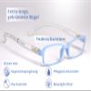 UrbanSky “HangOn” Hanging Reading Glasses, Blue, +1.75 D view 3