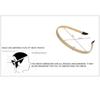 Women's Gold-Chain Headscarf Headband A13 view 3