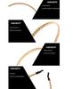 Women's Gold-Chain Headscarf Headband A13 view 4