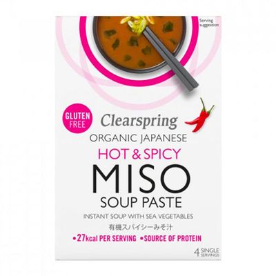 Clearspring Organic Instant Hot & Spicy Miso Soup Paste