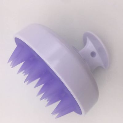 Scalp Massage Brush, Soft Silicone Shampoo Brush for Wet and Dry Hair, White