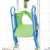 Foldable Kids Toilet Seat with Adjustable Step Stool view 4
