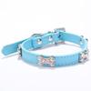 ZESLIV Dog Collar with Rhinestones for Medium Dogs view 1