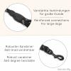 Monkimau Reflective Dog Leash (1.5m) - Nylon - for Large Dogs - Red view 2