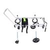 RXBD 4-Wheel Dog Wheelchair, Adjustable Full-Body Support, Front-Leg Rehabilitation, Belly Band (M, 13–20 kg) view 1