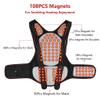 XWSM Tourmaline Self-Heating Full-Back Support Brace with 108 Magnets, XL view 2
