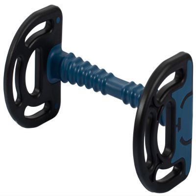 Acavallo Wave Sensitive Plastic Bit - Black/Blue - AC793A, Size: 125 mm