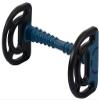 Acavallo Wave Sensitive Plastic Bit - Black/Blue - AC793A, Size: 125 mm view 1