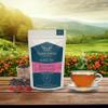 TeaNOURISH Blooming Rose Black Tea | Assam Loose-Leaf Tea with Rose Petals, Cardamom, Saffron & Almond | 100 g view 2