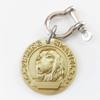 Personalized Brass Dog Tag, 3D Purebred Dog Design, Front and Back Engraving, 31 mm view 1