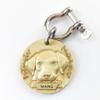 Personalized Brass Dog Tag, 3D Purebred Dog Design, Front and Back Engraving, 31 mm view 2