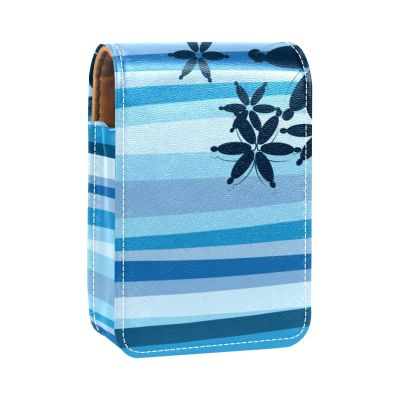 Dinosaur Blue Never Stop Exploring Lipstick Case with Mirror