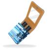 Dinosaur Blue Never Stop Exploring Lipstick Case with Mirror view 2