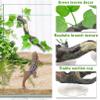 Hamiledyi Reptile Corner Branch and Hanging Vine Terrarium Decor with Suction Cup view 3